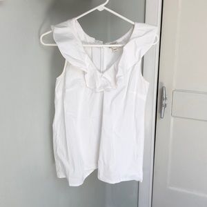 White J Crew Tank
